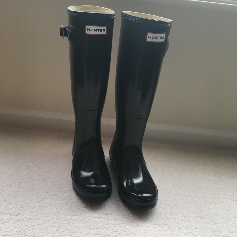 Hunter Boots and sock